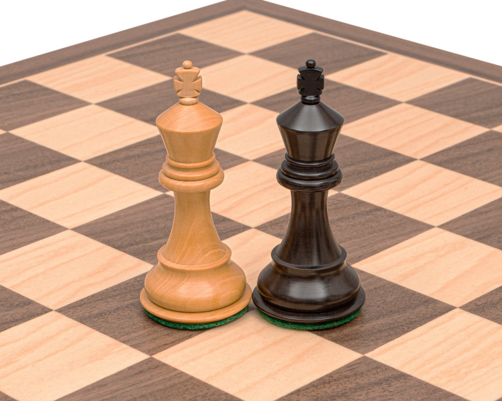 The Stallion Black and Maple Competition Chess Set